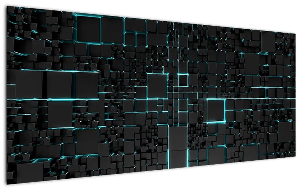 Tablou - Interfață tehnologică (120x50 cm)