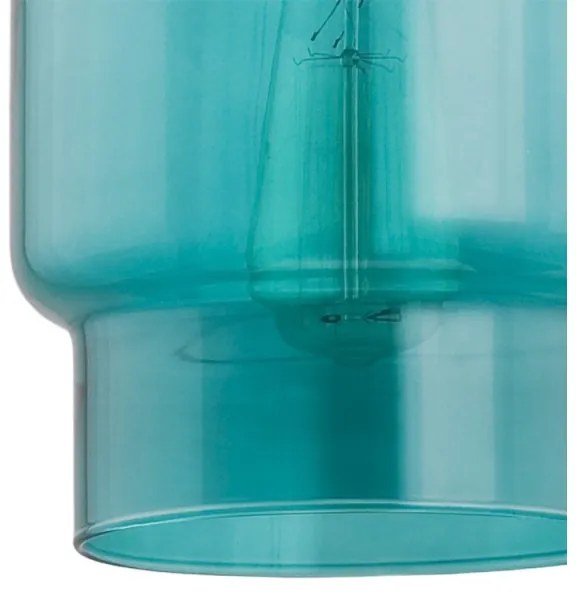 Lustră pe cablu NEWA 1xE27/15W/230V turcoaz Argon 3271