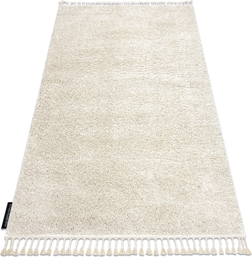 Covor Berber 9000 cremă Franjuri shaggy - SECUNDAR-COTATI PRODUSUL