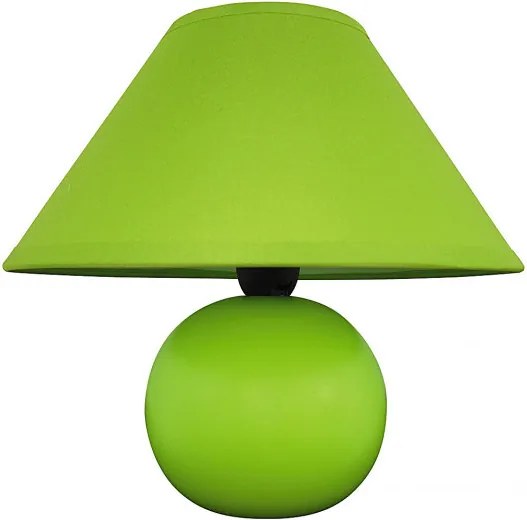 Rábalux Ariel 4907 lampa de masa de noapte  verde   ceramică   E14 1x MAX 40W   IP20