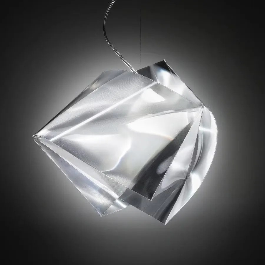 Lustra moderna design geometric realizata manual Gemmy prisma