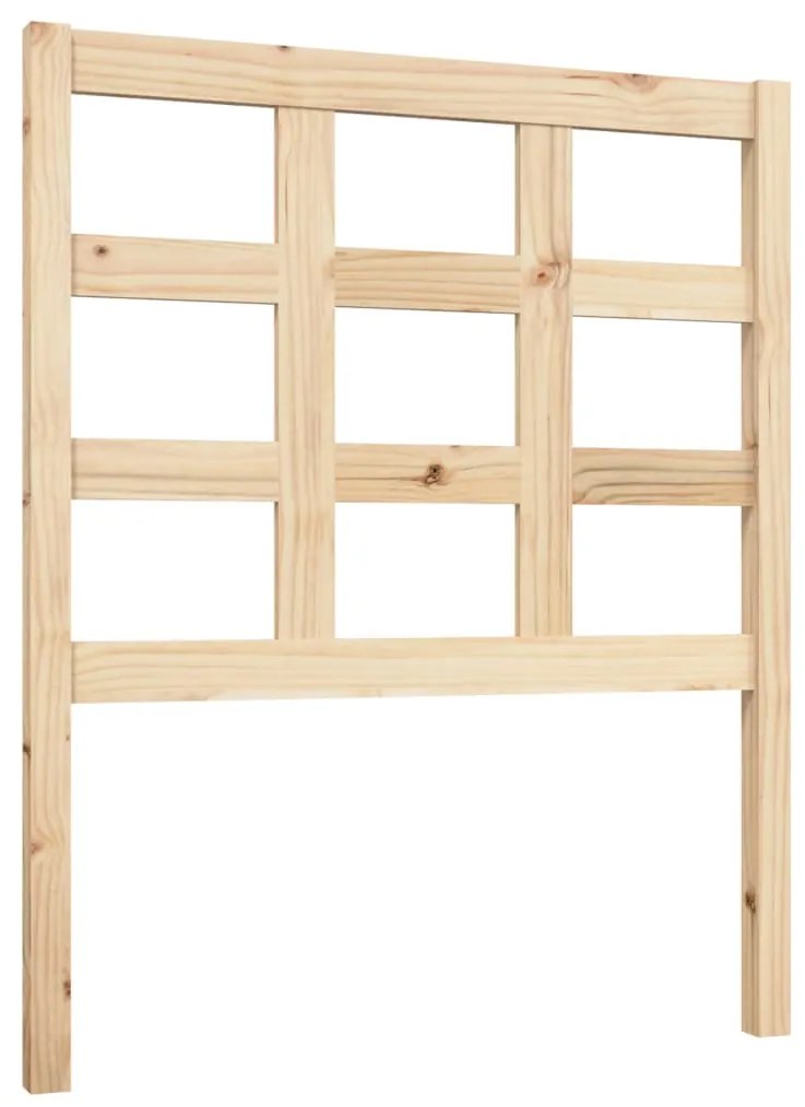 vidaXL Tăblie de pat, 80,5x4x100 cm, lemn masiv de pin
