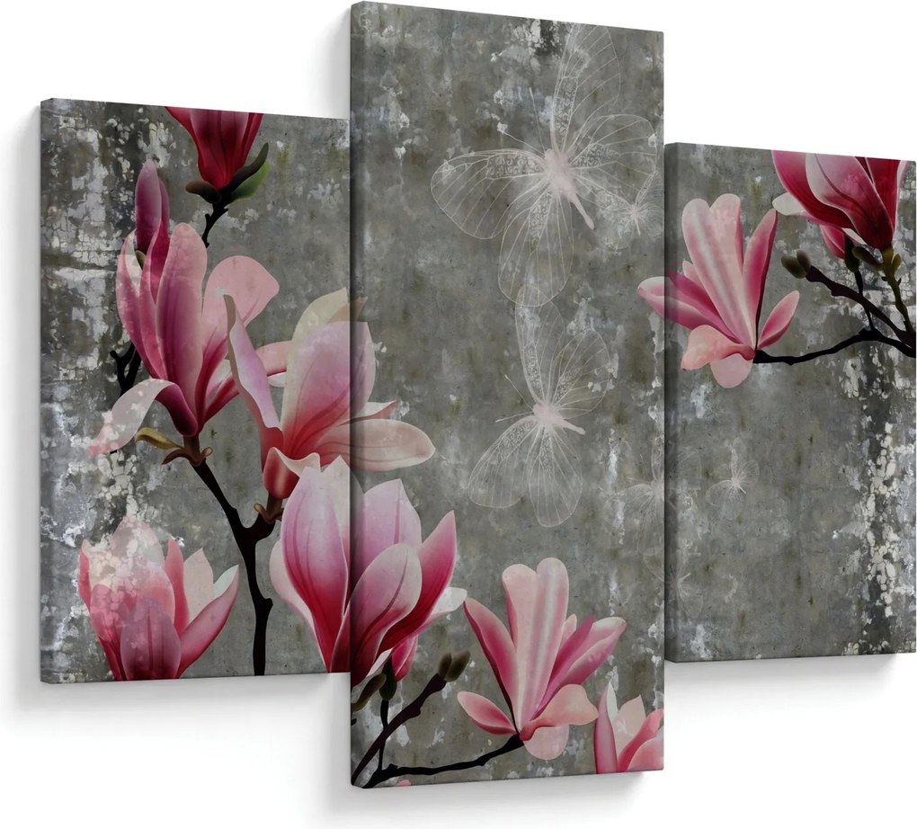 Tablou cu flori (90x60 cm)