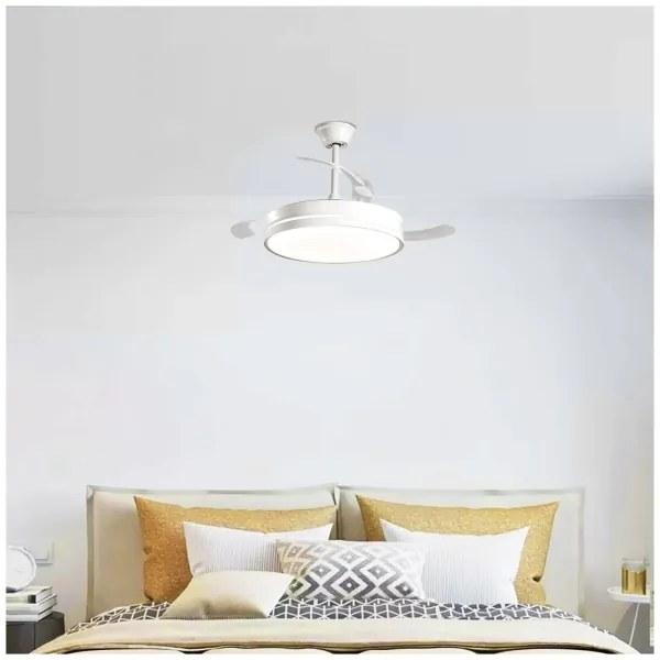 Ventilator LED dimabil de tavan Aigostar LED/36W/230V 2700-6500K alb + telecomandă