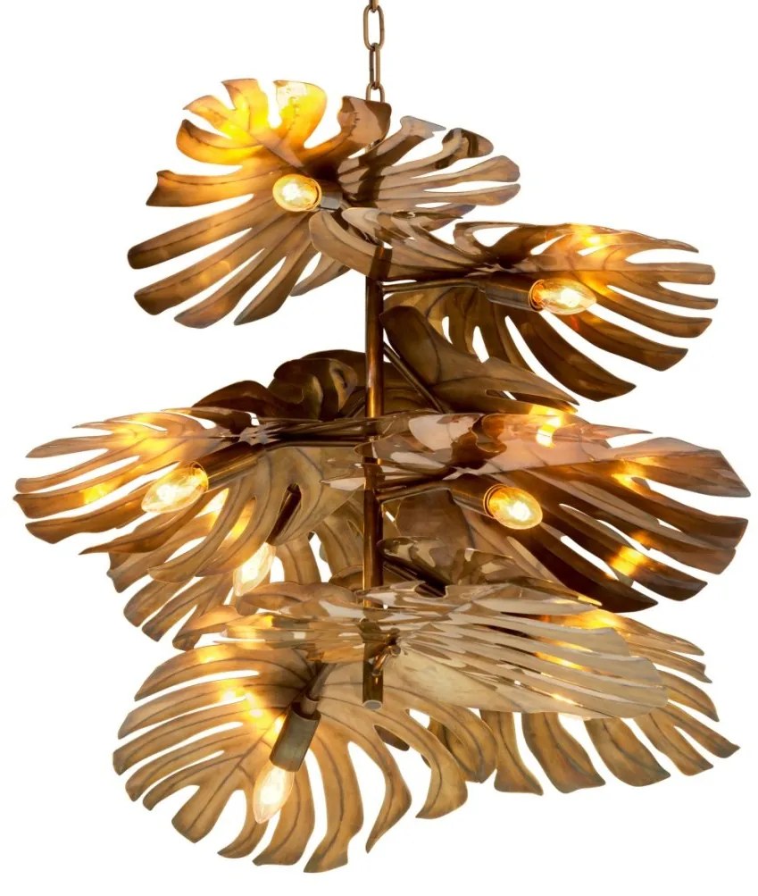 Candelabru LUX design frunze Tropique alama vintage