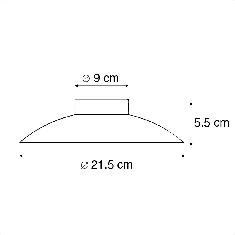 Plafoniera Art Deco aurie/alamă cu LED inclus - Sun