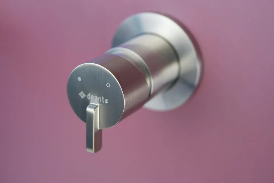 SILIA Baterie pentru lavoar incastrata BQS_F54L Finisaj: oțel periat