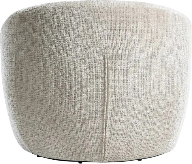 Fotoliu pivotant modern ALPINE tesatura structurata bej