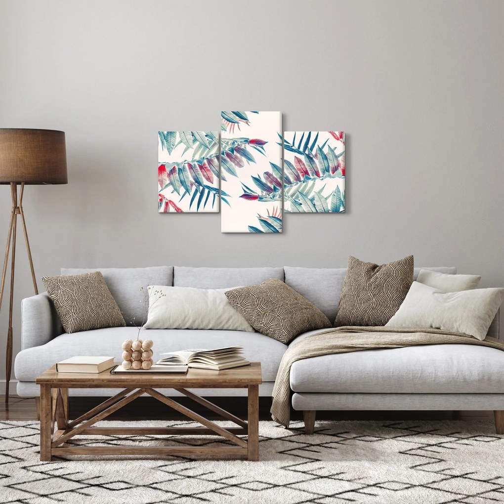 Tablou - Frunze tropicale (90x60 cm)