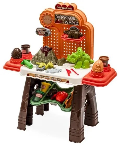 Masă pentru copii Baby Mix Dinosaur world, 58 x66,5 x 24,5 cm