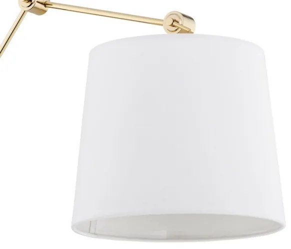 Lampă de perete ZAKYNTOS PLUS 1xE27/15W/230V albă/aurie Argon 4897