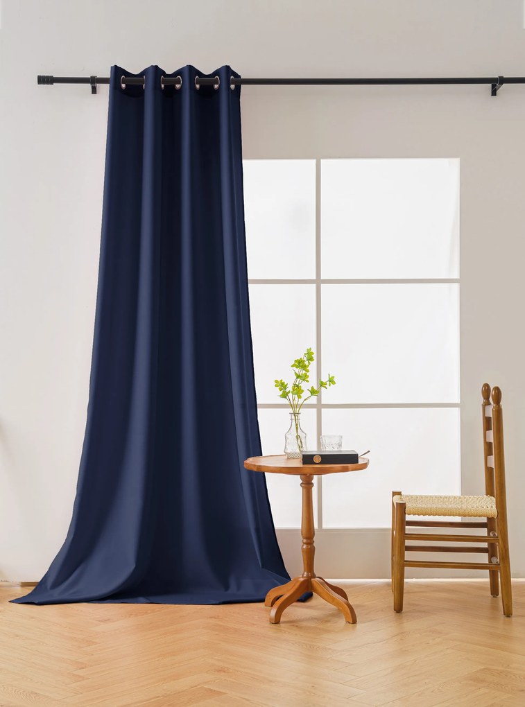 Draperie OXFORD LIGHT 140x250 cm, albastru inchis Agatat: Rejansa