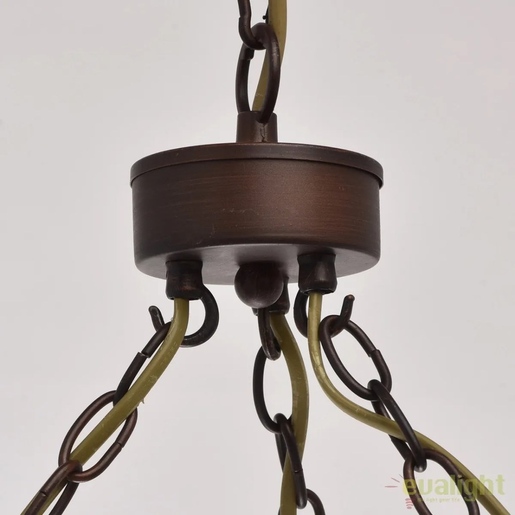 Candelabru design rustic diam.63cm Castelo 249017406 MW