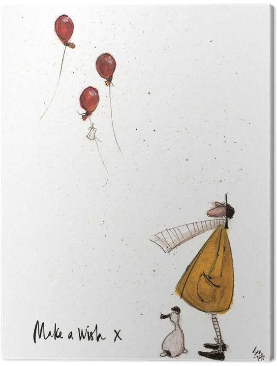 Tablou pe pânză Sam Toft - Make a Wish