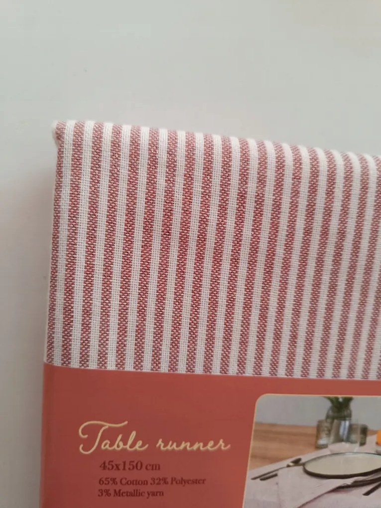 Fata de masa decorativa SHIMORA 45x150 cm - mai multe culori Culoare: Rosu