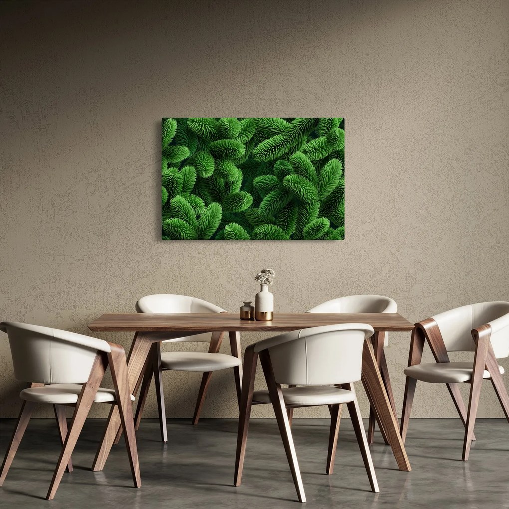 Tablou - Ramuri de conifere (90x60 cm)