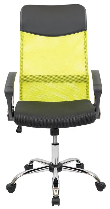 Scaun rotativ ergonomic de birou Fit, verde