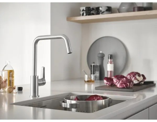 GROHE START 30470DC0 - Baterie pentru chiuvetă, 310 mm, inox