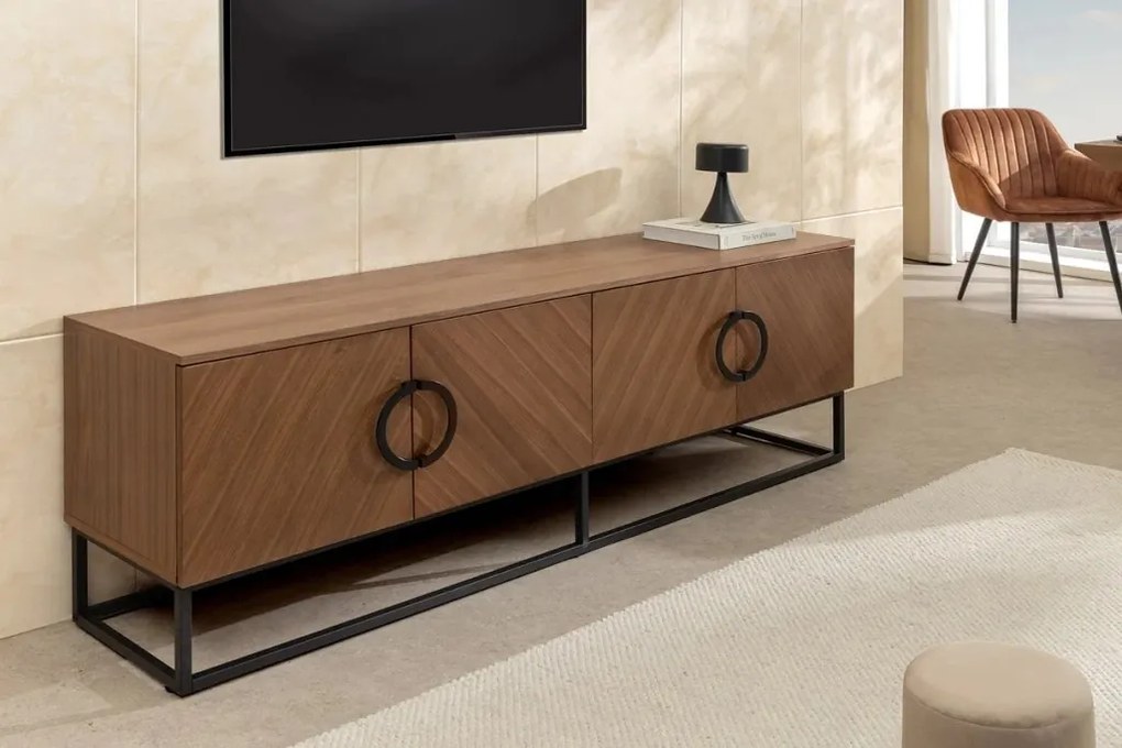 Comoda TV GRANDEZZA 180cm nuc natural