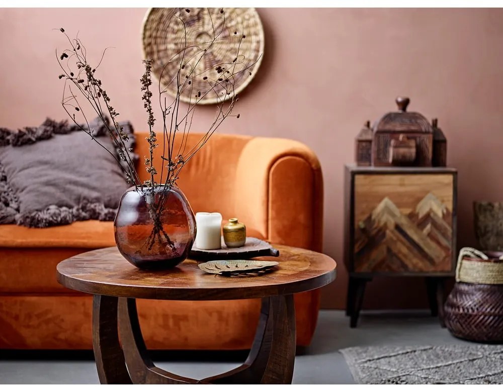 Canapea portocalie 152 cm Malala - Bloomingville