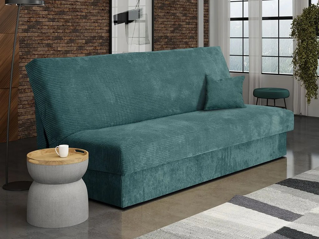 Canapea extensibilă Tedrona Mini (turcoaz) (cu sp. depozitare). Promo -17%. 1105635