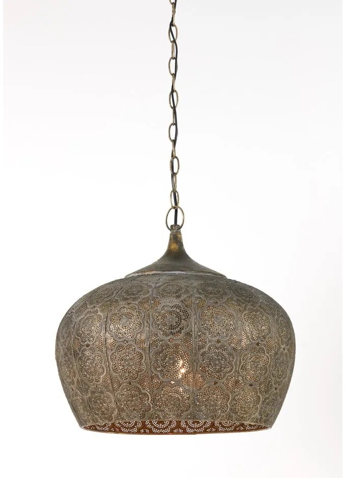 Lustră arămie ø 43,5 cm Emine – Light &amp; Living