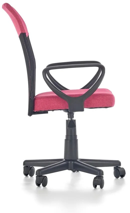 Scaun pentru copii Timmy, roz/negru