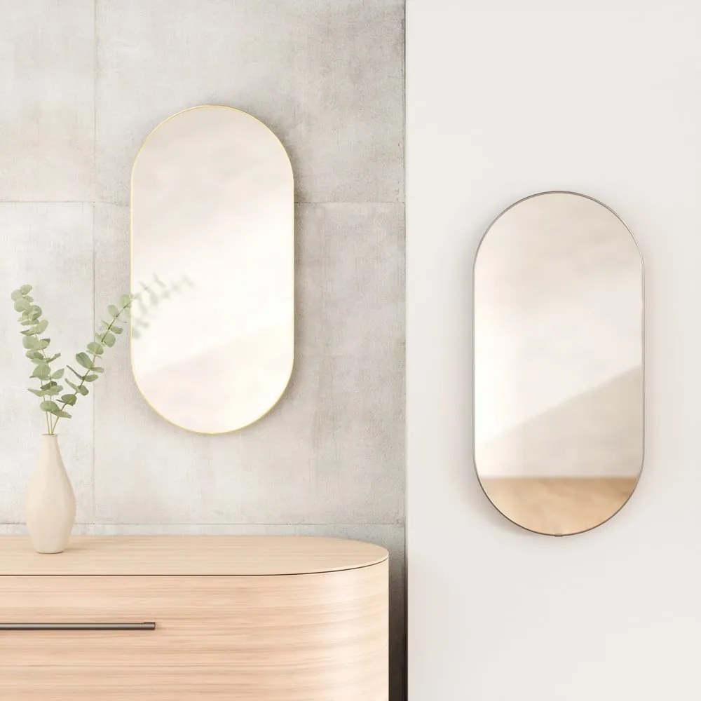 Oglindă de perete 46x91 cm Hubba – Umbra