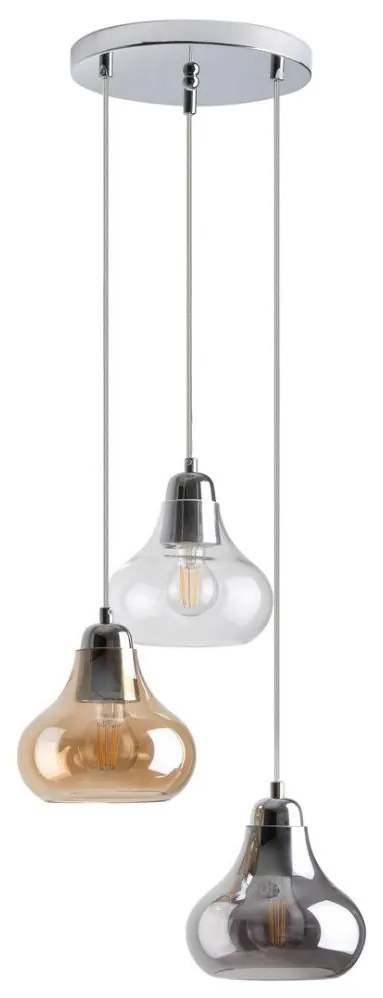 Rabalux 7977 - Lustră pe cablu JEZABEL 3xE27/60W/230V