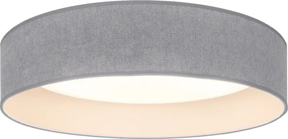 Brilagi - Plafonieră LED VELVET SIMPLE, 36W, 230V, 3000K, Ø 55 cm, gri
