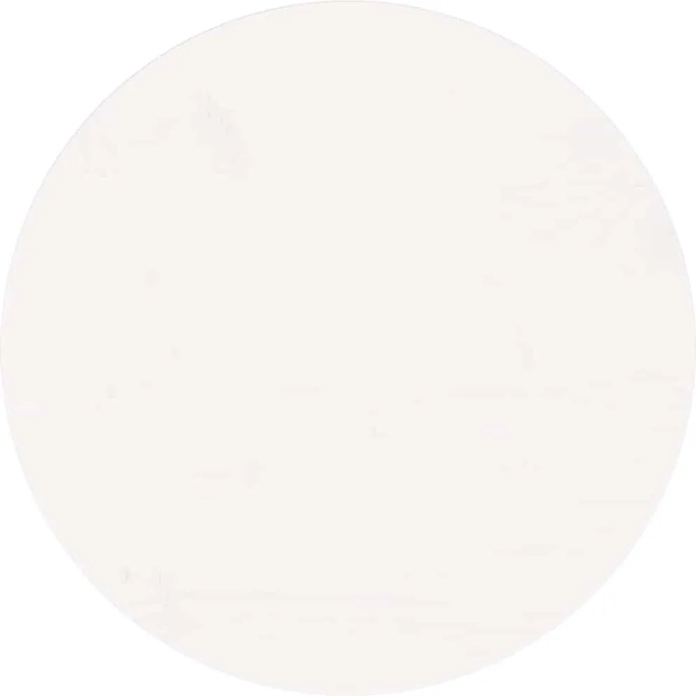 vidaXL Blat de masă rotund, alb, Ø50x3 cm, lemn masiv de pin