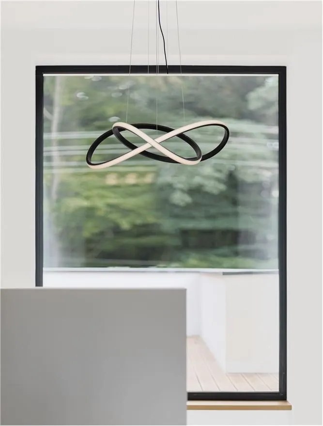 Lustra LED suspendata design modern AMARA 56cm
