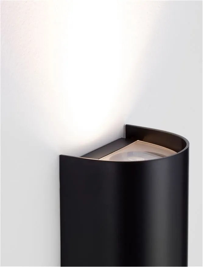 Aplica iluminat exterior ambiental IP65 YORK L negru
