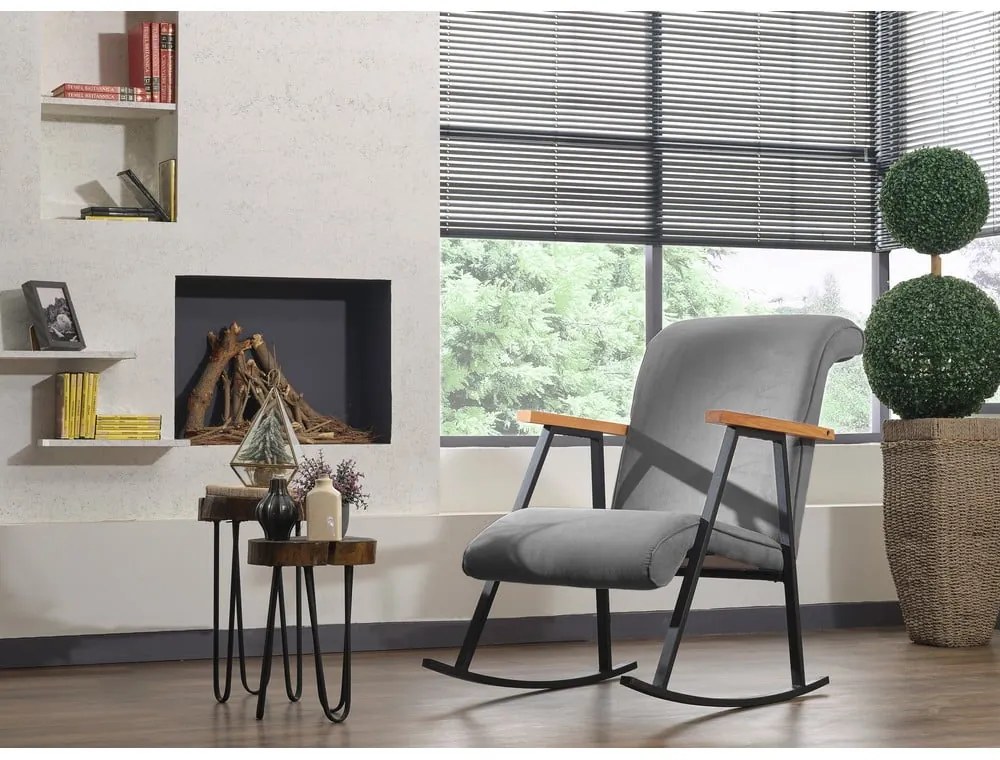 Fotoliu gri Yoka – Artie