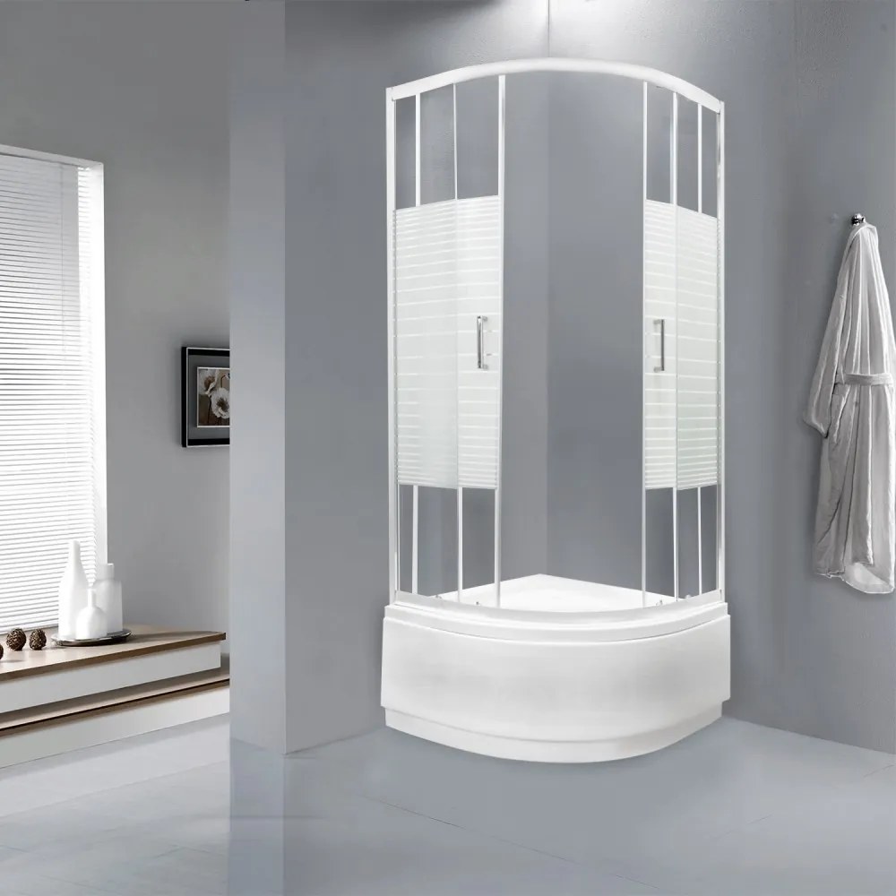 Cabină de duș cu tavă adâncă Madera 80 81x81x205 cm