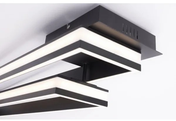 Lustră LED aplicată dimabilă ELIS 2xLED/19W/230V Leuchten Direkt 14701-18 + telecomandă