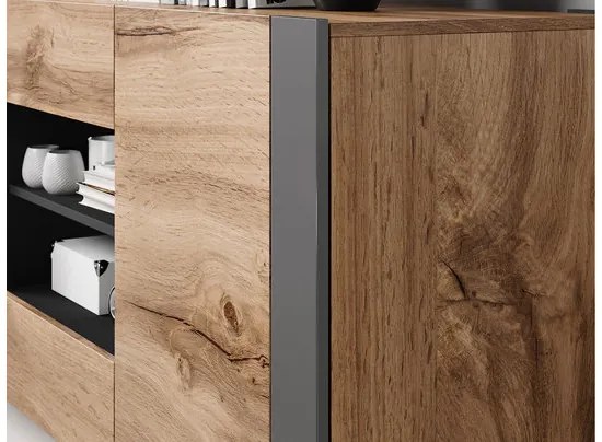 Mobilier living Elexia I (wotan + antracit). 1122128
