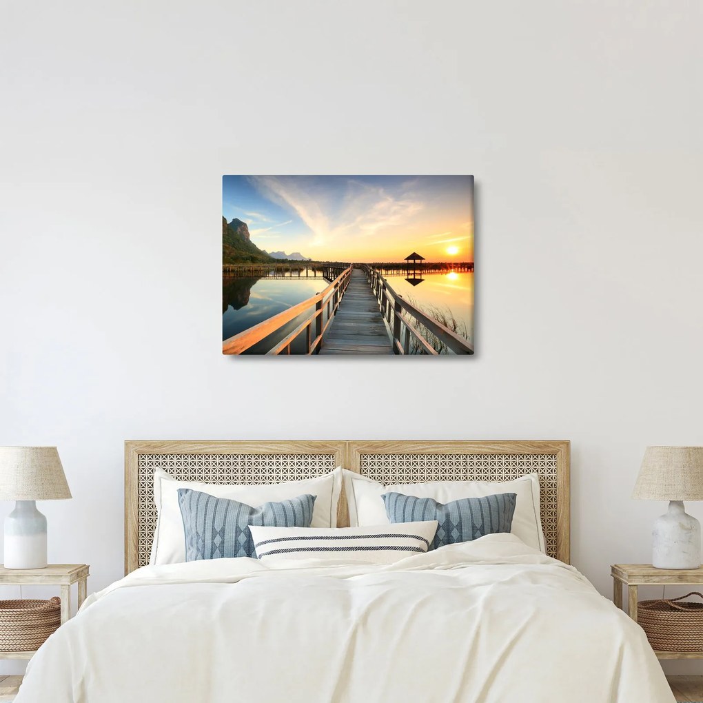 Tablou cu pod (70x50 cm)