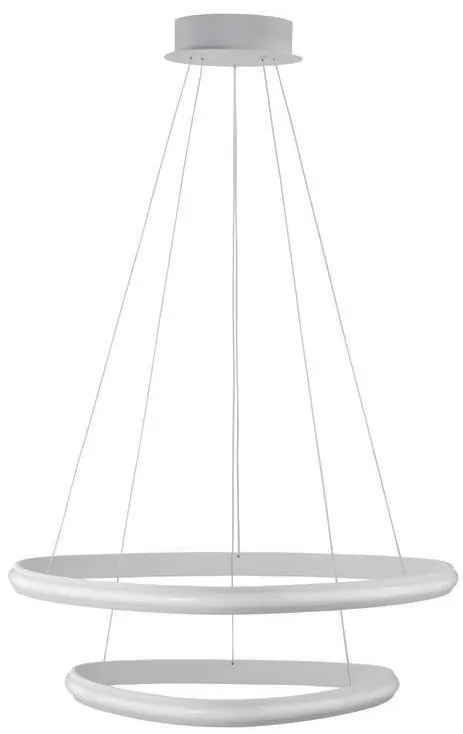 Lustra LED design modern circular ajustabil ARIES alba NVL-9357061