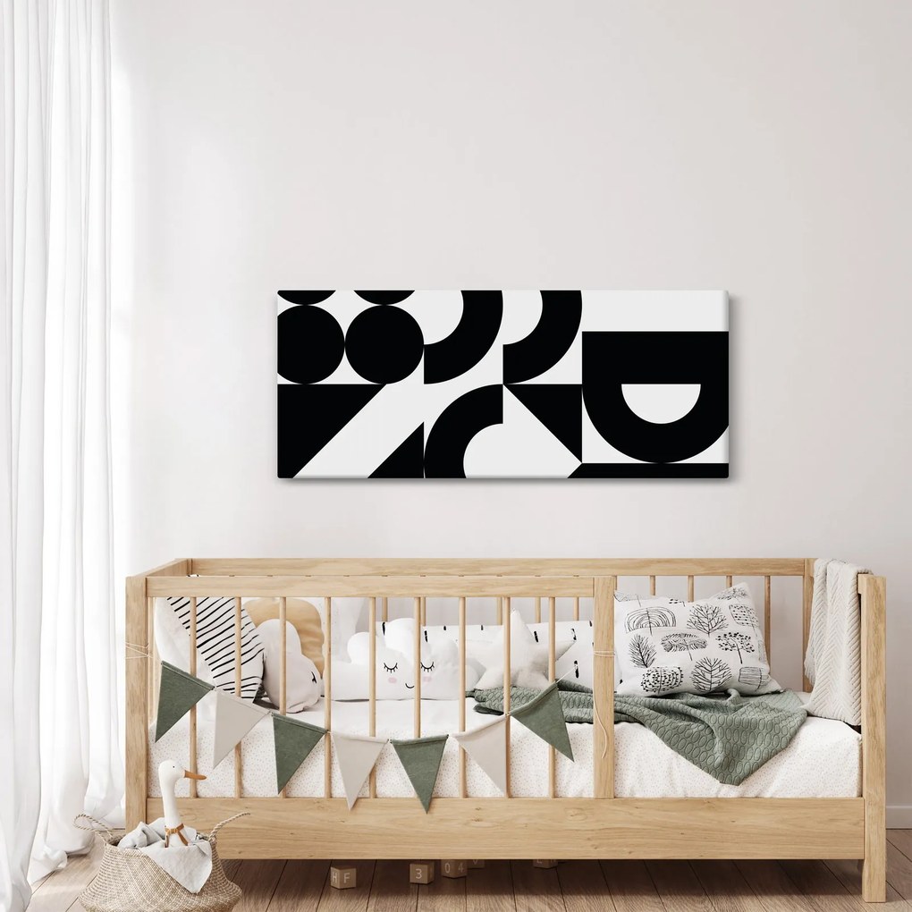 Tablou - Abstracție geometrică N⁰2 (120x50 cm)