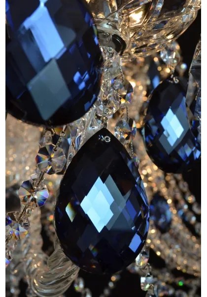 Wranovsky JWZ166182231 - Lustră de cristal pe lanț OCEAN 18xE14/40W/230V