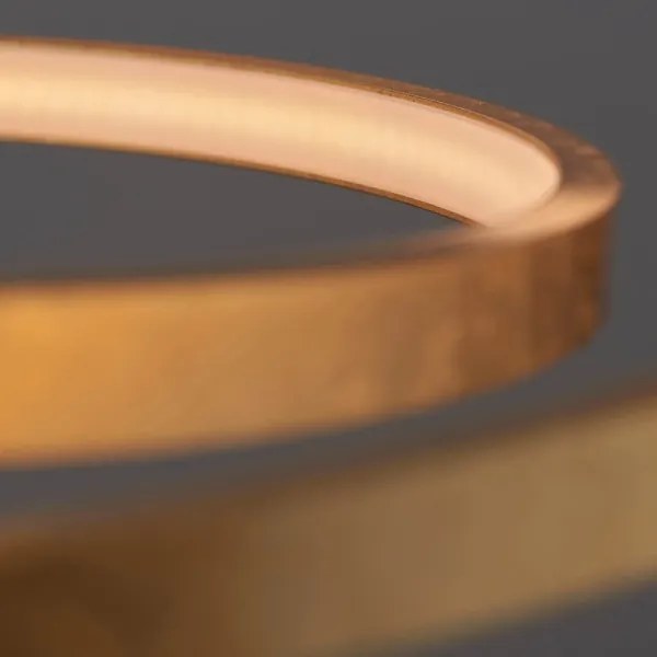 Lustră LED pe cablu Endon 72479 SCRIBBLE LED/31,5W/230V 3000K auriu