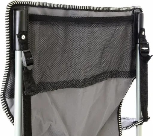 Scaun pliabil pentru pescuit, gri