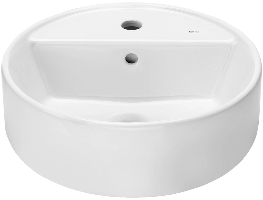 Roca Gap lavoar 40x40 cm rotund de blat alb A3270MK000