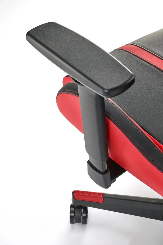Scaun de birou Nitro negru/rosu H137 cm