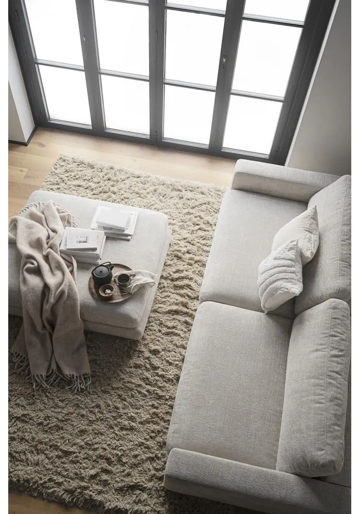 Canapea crem 258 cm Duncan - Rowico