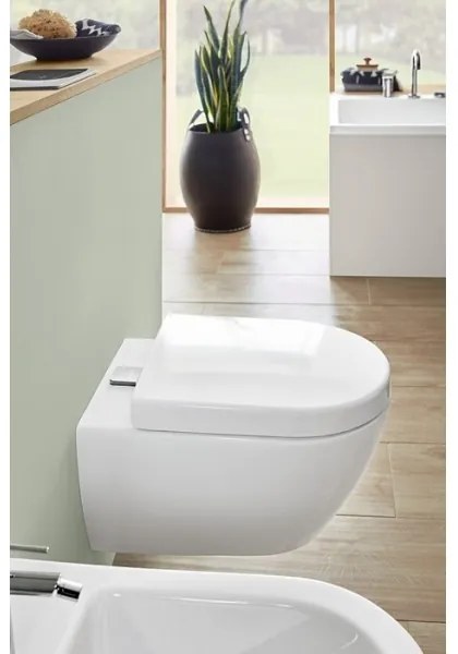 Villeroy & Boch SUBWAY 2.0 - vas WC suspendat 5614A1T2, ceramică, alb