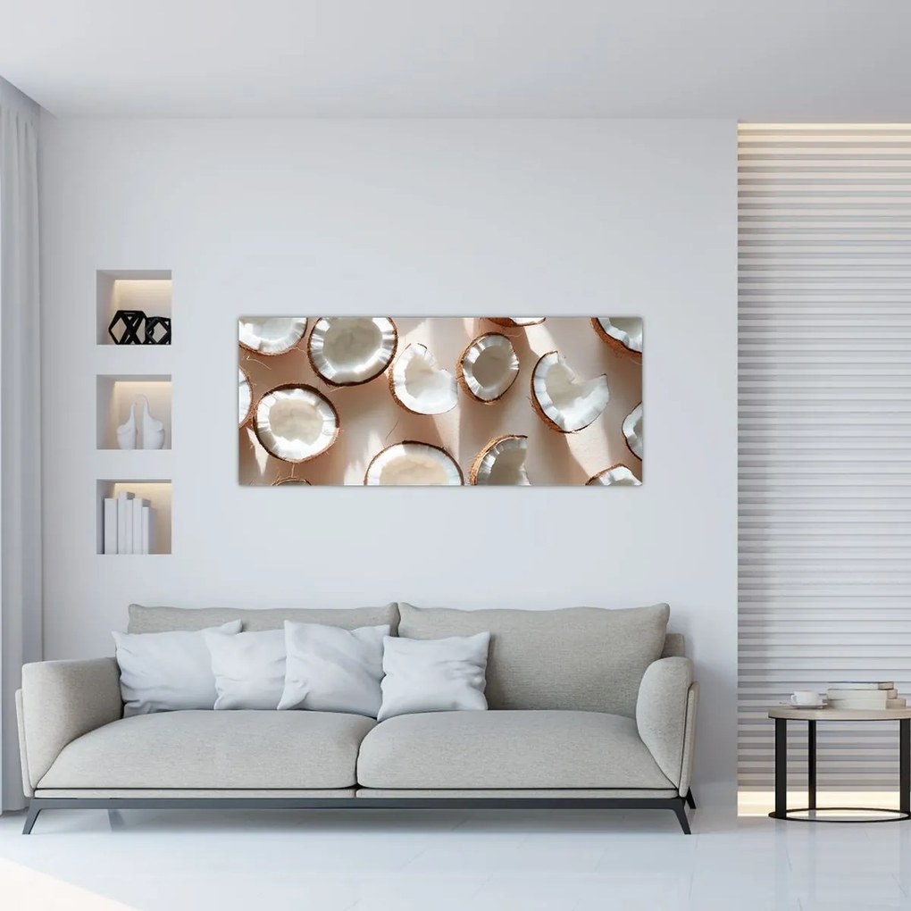 Tablou - Nuci de cocos (120x50 cm)