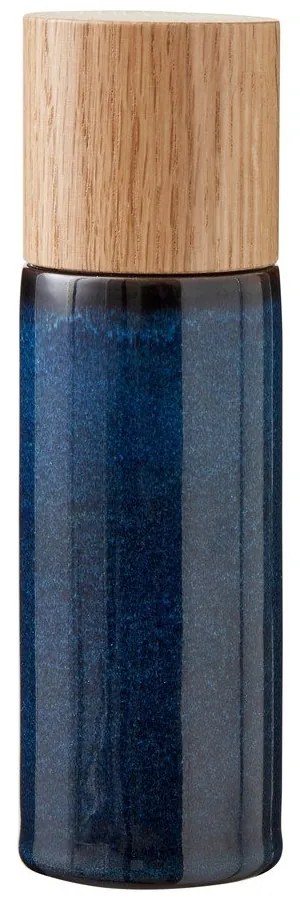 Set de râșnițe de sare și piper albastru închis 2 buc. din ceramică Gastro Blue – Bitz