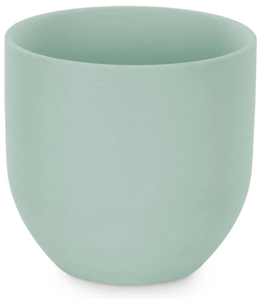 Suport de lumanare din ceramica Culoare mentol, SHIRE
